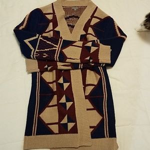 Charlotte Russe sweater cardigan sz large